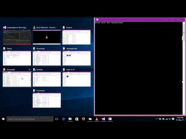 simpleudpsever in C#