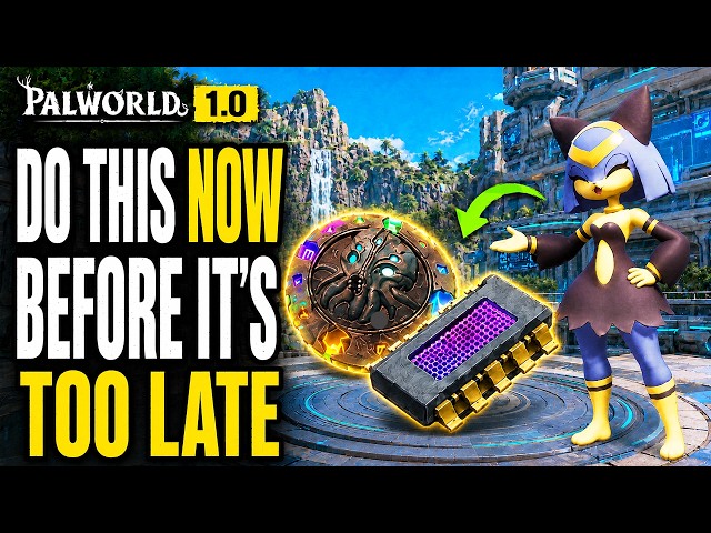 Palworld 1.0 Advanced Tips Most Players Learn Too Late