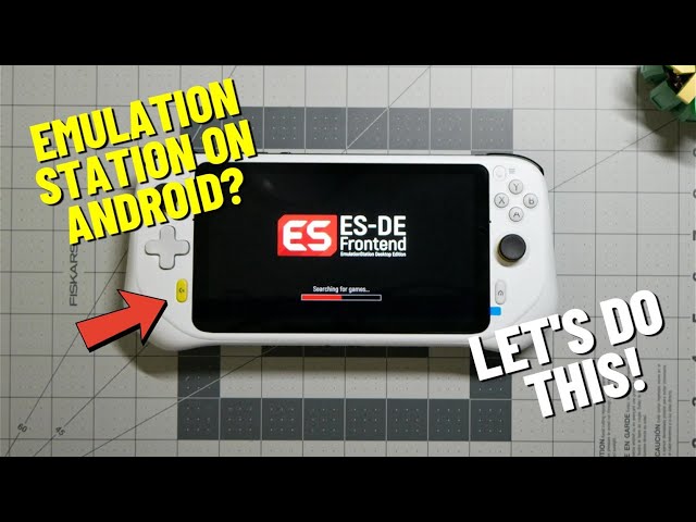 Emulation Station On Android with Logitech G Cloud