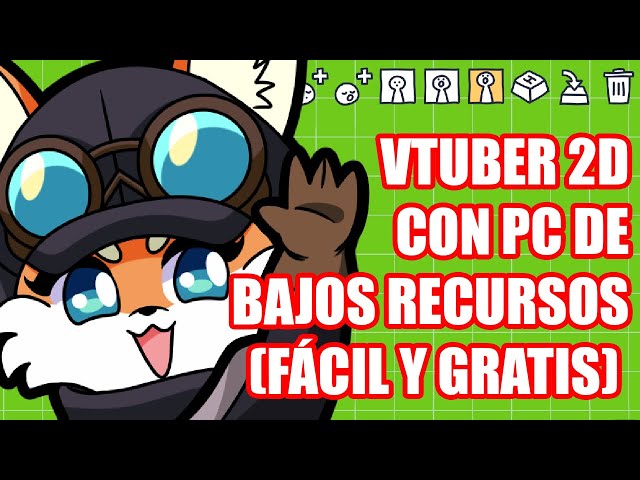 VTuber 2D en PC de BAJOS REQUISITOS FÁCIL y GRATIS 👌 | BitsyFoxy