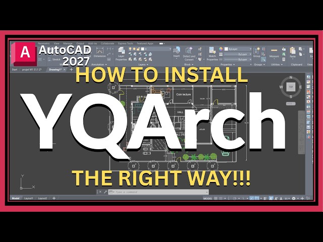 How to Install YQArch in AutoCAD | The Right Way