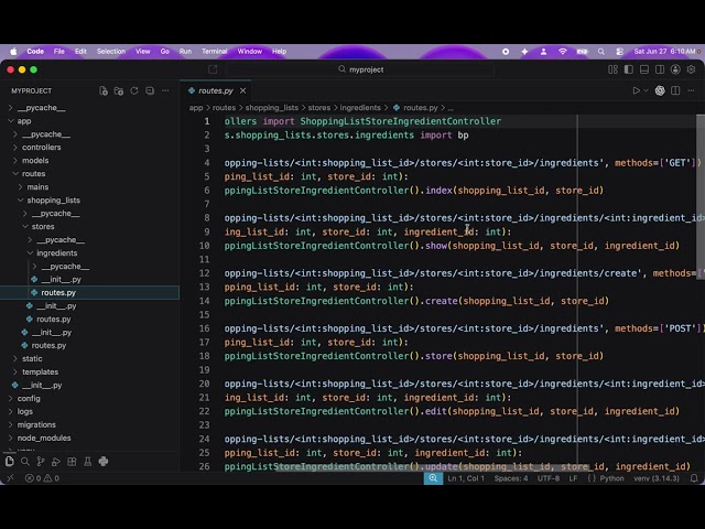 Flask Commands   Part 68   Build Nested Resources One Level at a Time