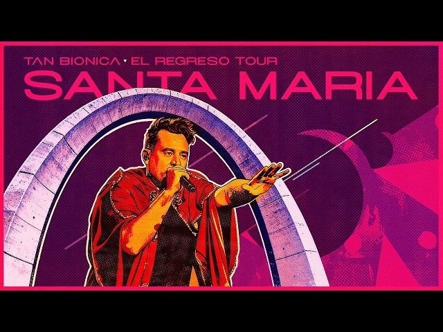 Tan Bionica - Santa María (En Vivo en Vélez)