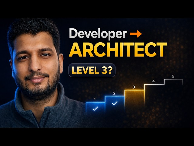 Developer to Architect: The 5 Levels (Which One Are You?)