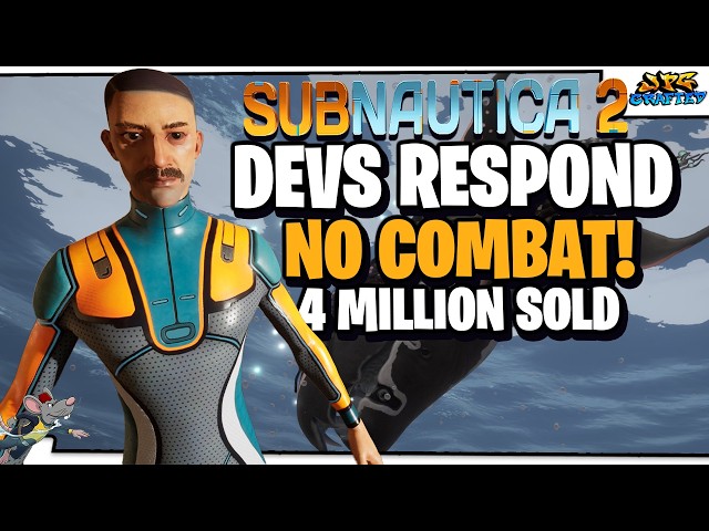 SUBNAUTICA 2 - UNKNOWN WORLDS Respond To COMBAT Drama! Creature FIXES Incoming! 4 MILLION Sales