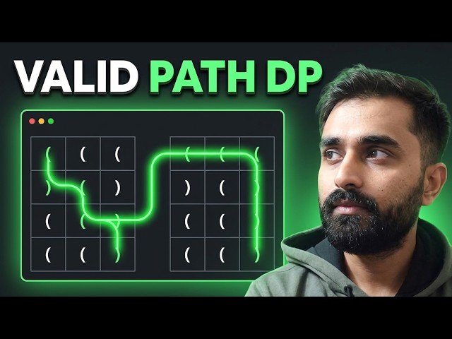 Check if There Is a Valid Parentheses String Path | LeetCode POTD #2267 | Paaji Codes