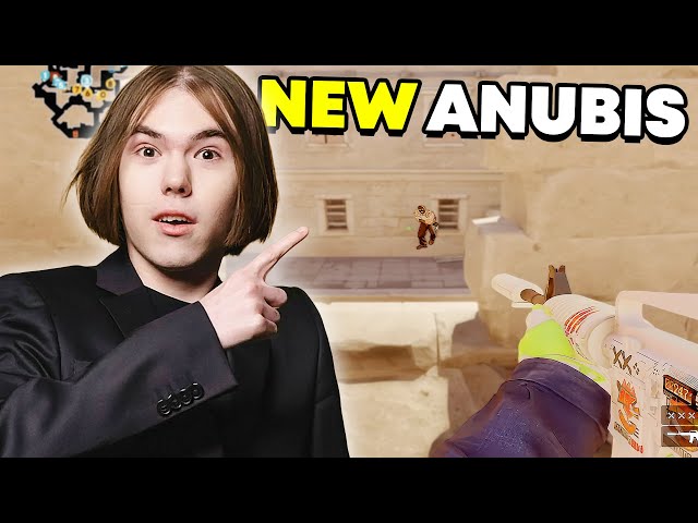 "SH*T MAP!!" - DONK PLAYS HIS FIRST MATCH ON THE NEW DE_ANUBIS!! (ENG SUBS) | CS2