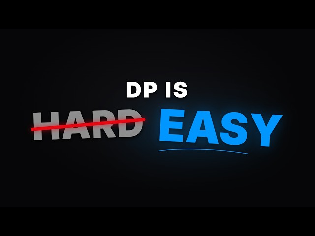 Best Way To Understand Dynamic Programming  - Follow This Approach