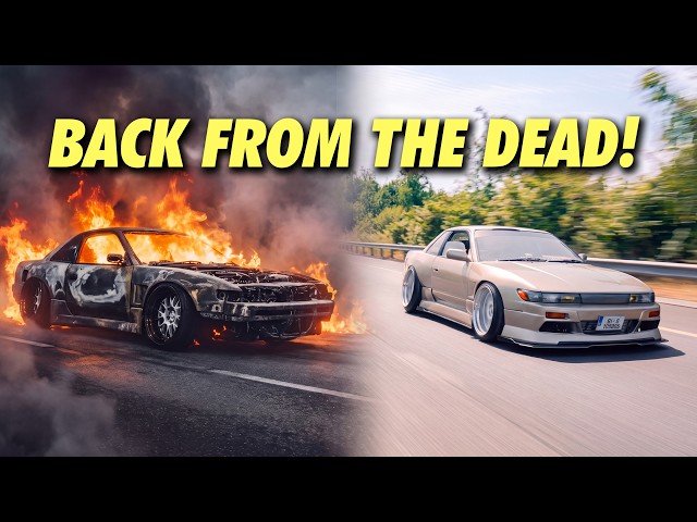 FIRST DRIVE of my rebuilt S13 after NEW ENGINE + DYNO! 