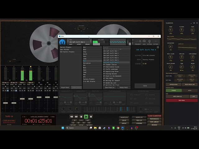 simple microtonal idea (Tape 16 and Helm)