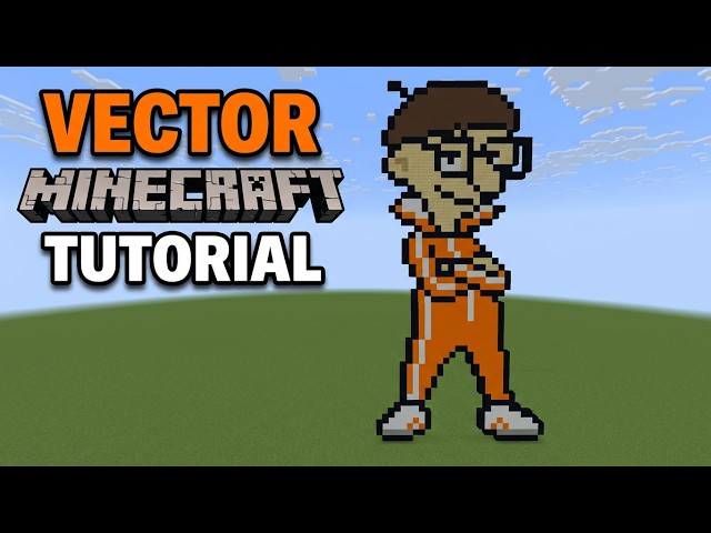How to Build Despicable Me Vector in Minecraft