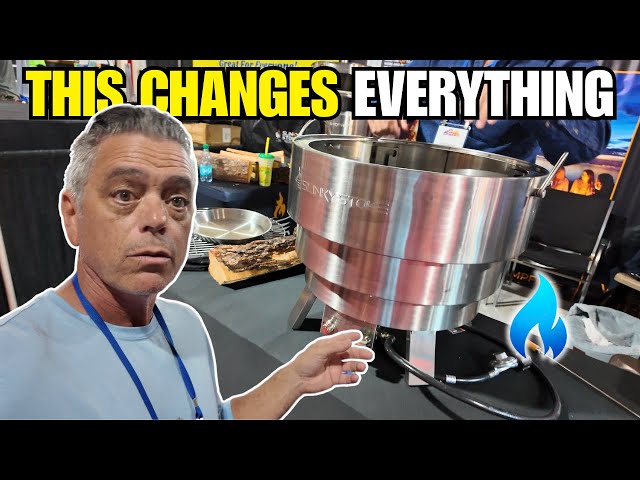 Florida RV Super Show 2026 - New Slinky Stove: Wood, Charcoal… AND Propane!
