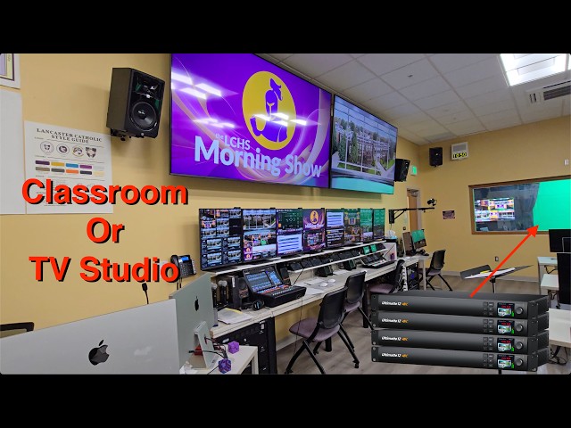 This High School Studio Is Better Than Some TV Stations