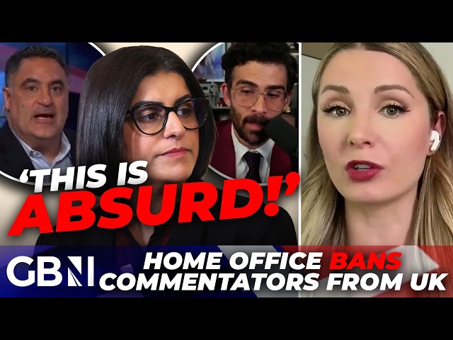 Home Office IGNITES free speech row as left-wing commentators BANNED from UK