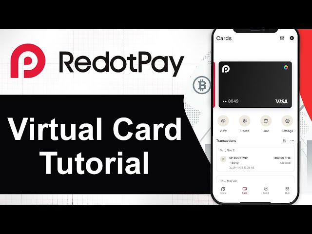 How To Use RedotPay Virtual Card (Step By Step)