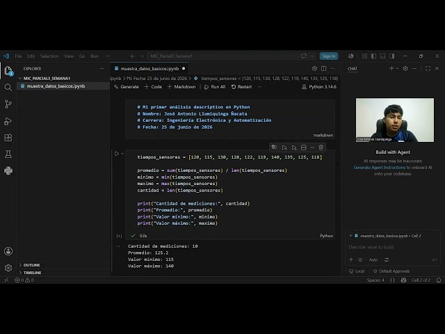 P3: Foro práctico 1: Instalación de VS Code, Python y Jupyter