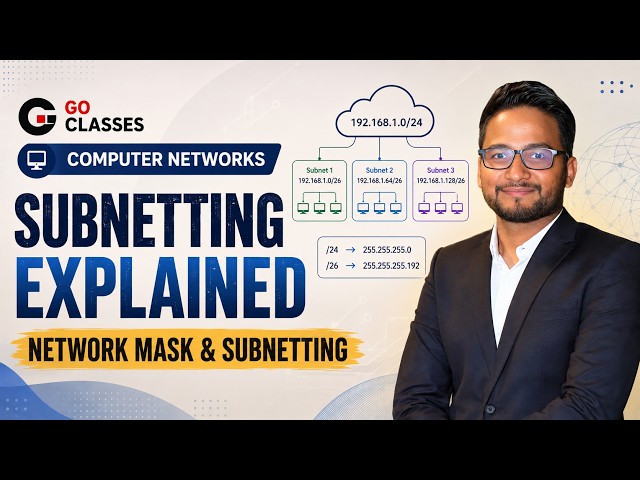 Subnetting Explained | Computer Networks Compact Course | Sachin Mittal
