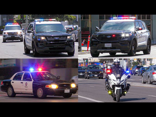 LAPD Responding Code 3 (Compilation 49)