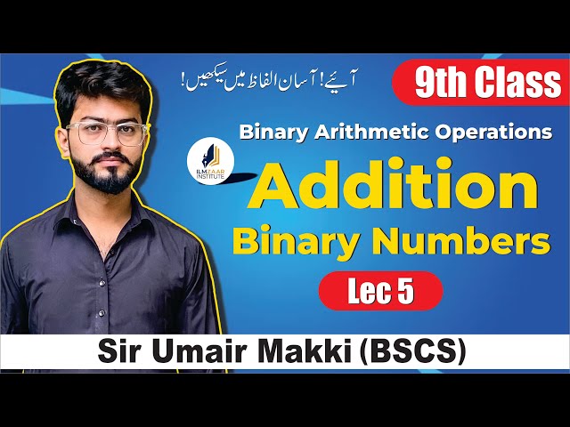 Class 9 Computer Chapter 2 - Binary Number System | Binary Addition Explained