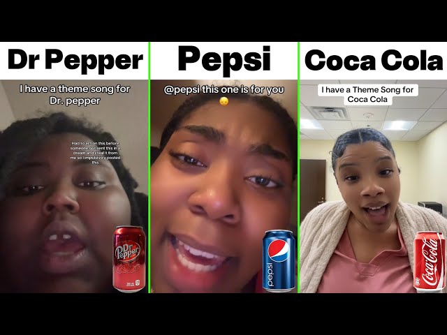 Dr Pepper Baby It's Good And Nice vs Pepsi On The Beat vs Its Coca Cola Mode