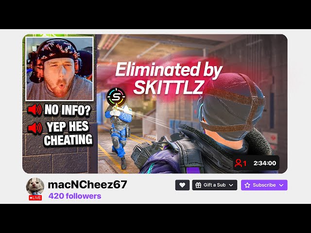 This CHAMP Streamer Hackusated Me😂