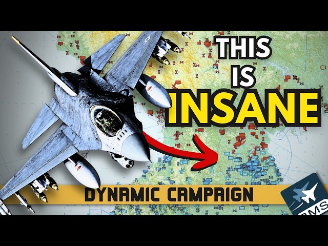 Amazing Dynamic Campaign - DCS player tries Falcon BMS for the FIRST time!