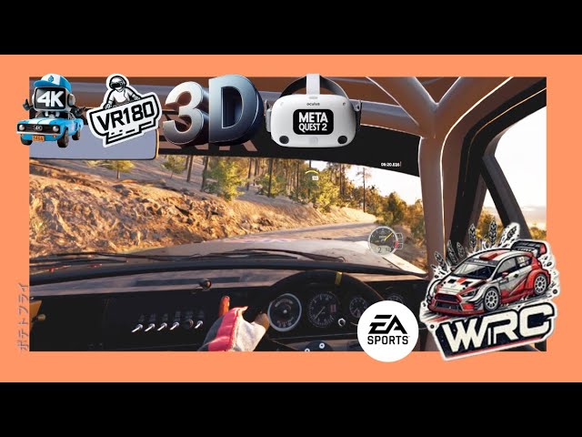 [EA Sports WRC][3D VR180 Video][第29話]シーズン1 モーメント RDW | Bio Bio Rally Chile