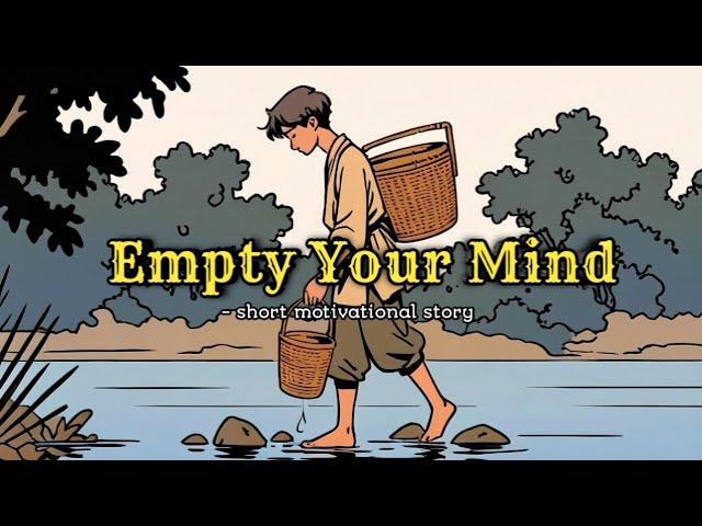 Empty Your Mind - a powerful Motivational Story for your Life 