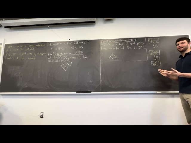 Posets Lecture 14: Promotion