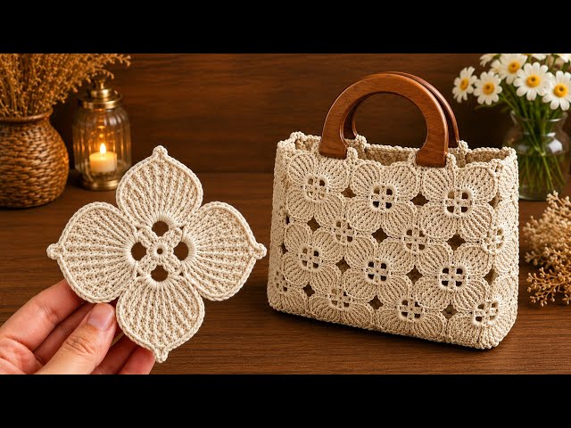 Amazing Creations from a Single Motif! Easy Crochet Motif Tutorial.Runner, Bag,Tablecloth, Bedspread