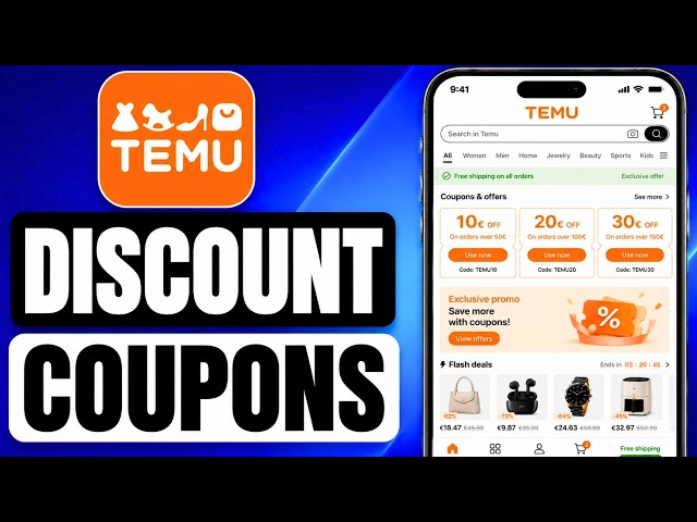 ✅How to GET DISCOUNT COUPONS on TEMU (2026) | Best Ways to Save Money