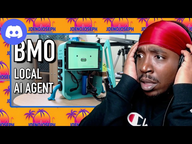 I made a real BMO local AI agent with a Raspberry Pi and Ollama (JoeNOJoseph Reacts)