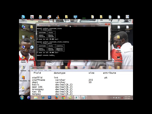 9.Mysql -  Payroll Table