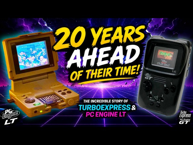 A Look at: The PC Engine GT & LT -  NEC's Portable Masterpieces