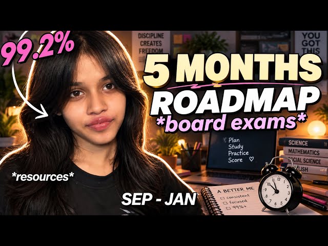 The ONLY Class 10 Boards Strategy You Need for the Next 5 Months + free resources