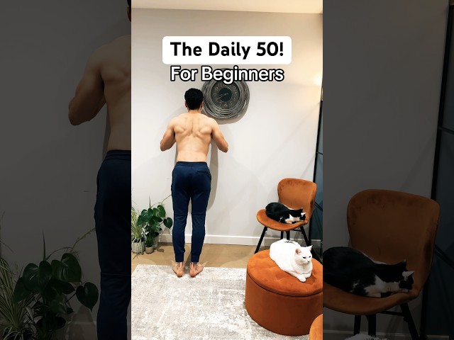 The Daily 50 Workout For Beginners At Home. Simple and Effective!