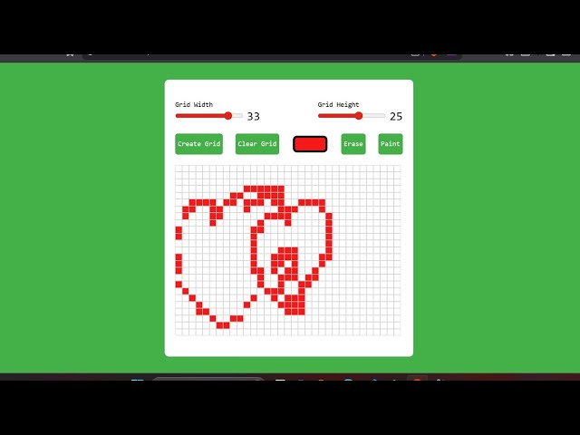  Pixel Art Generator using HTML, CSS, and JavaScript step by step  Saiyad_Mohsin_Dicoding
