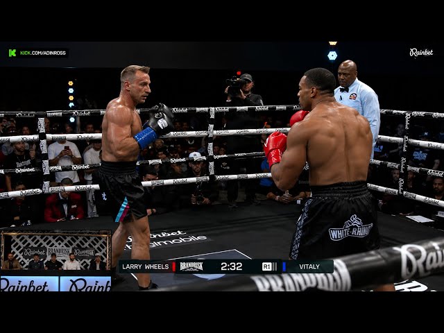 Vitaly vs Larry Wheels FULL FIGHT (Adin Ross Boxing Event)