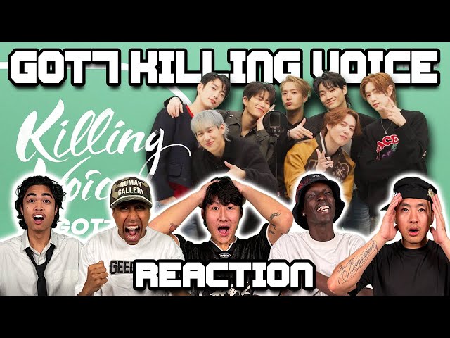 OUR FIRST TIME WATCHING GOT7 KILLING VOICE!