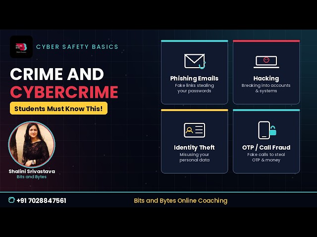 Crime vs Cybercrime — What Every Student Must Know with Shalini Srivastava