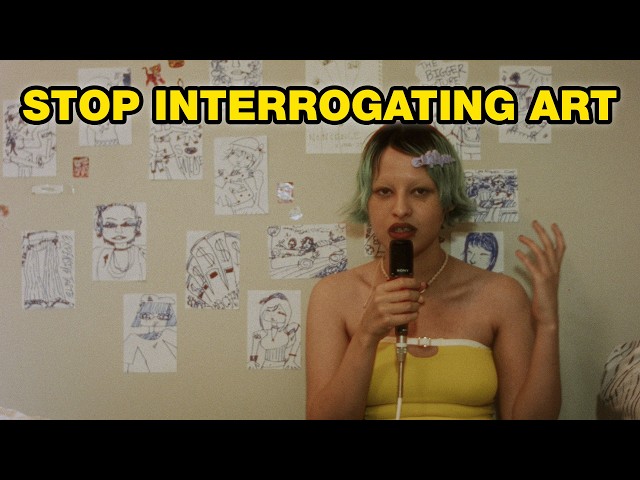 why we no longer consume art (we interrogate it)
