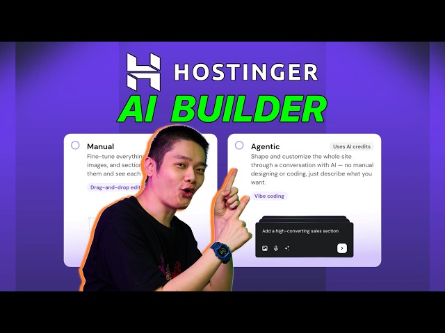 Can I build a website in 30 minutes with Hostinger AI Builder?