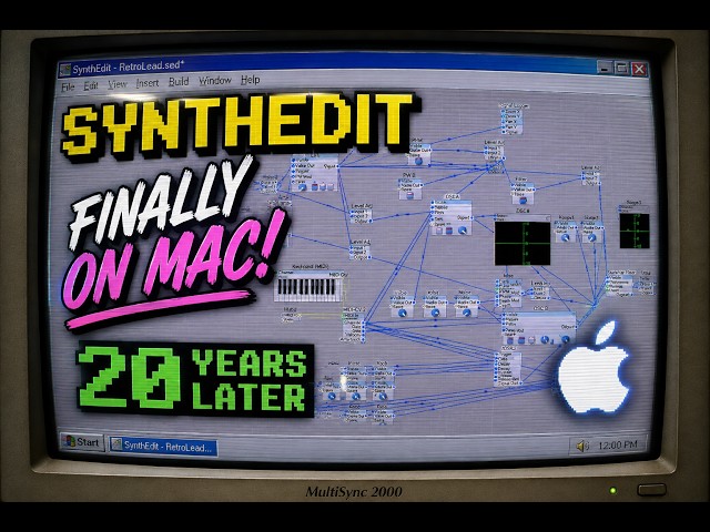 SynthEdit Is Finally on Mac... After 20 Years
