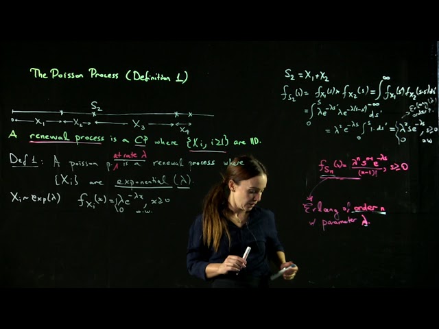 [Probability & Stochastic Processes] - Lecture 25: THE POISSON PROCESS  (DEFINITION 1)