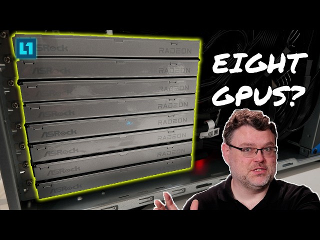 A Server with EIGHT GPUs? ft. ASRock R9600D