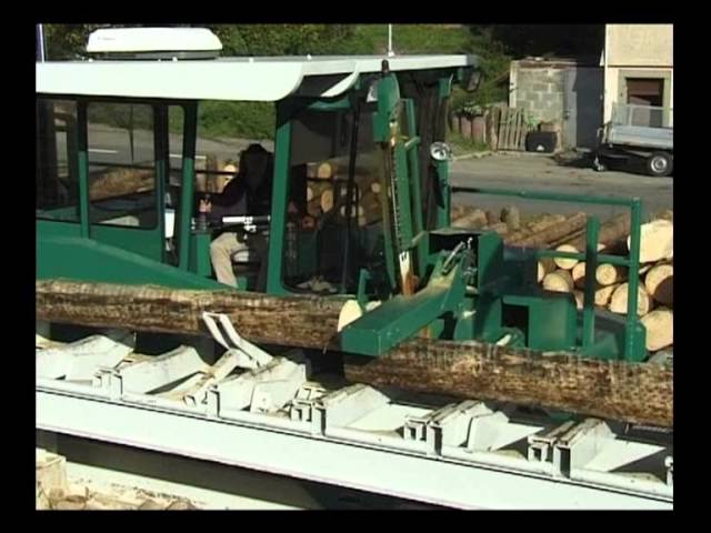 RSTW OBX, Rundholzsortier- und Transportwagen / Round wood sorting and transporting carriage