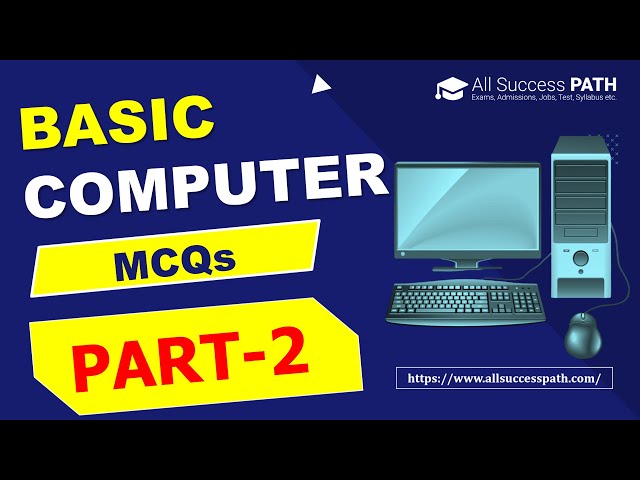 Basic Computer MCQ - Part 2 | Basic Computer Question And Answer  | Objective Questions & Answers