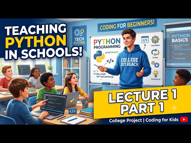 How to Install Python & Setup Your First Code (Python for Beginners )  Lecture-1 | Part-1