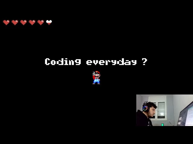I code EVERYDAY until i get a job/internships