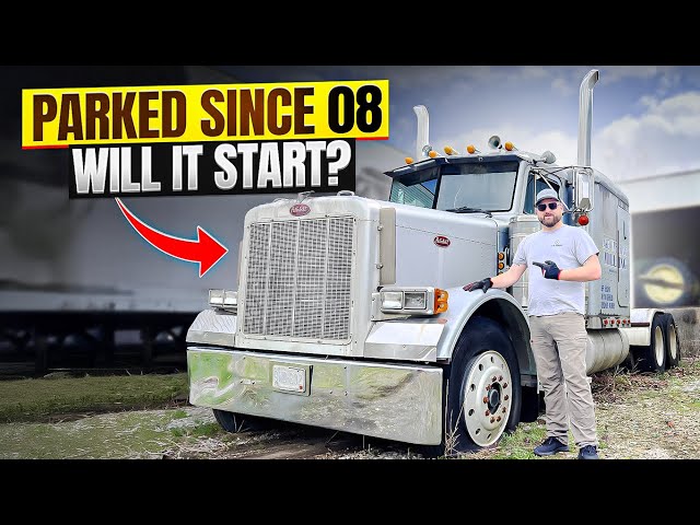 Will this Classic 1988 Peterbilt Start? Left to Rot..